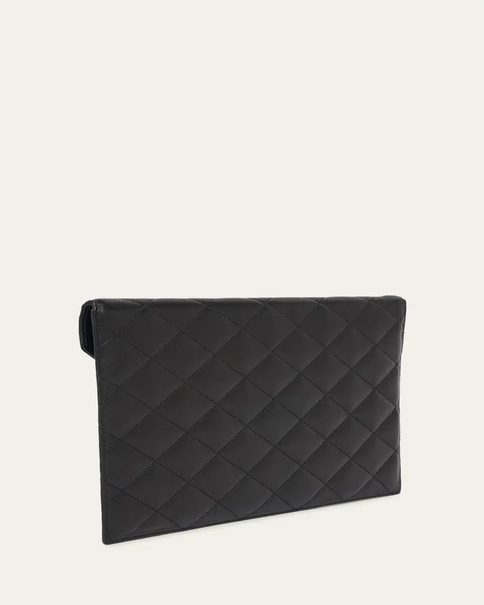 Saint Laurent Paris Pouch in Lambskin Leather | Thumbnail 3 Saint Laurent Paris Pouch in Lambskin Leather | Thumbnail 3