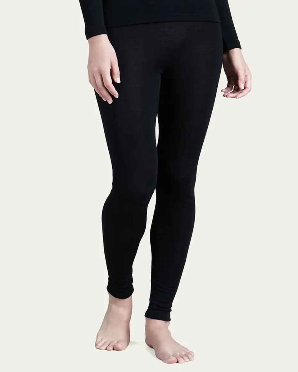 Hanro Wool & Silk Blend Leggings | Thumbnail 3 Hanro Wool & Silk Blend Leggings | Thumbnail 3