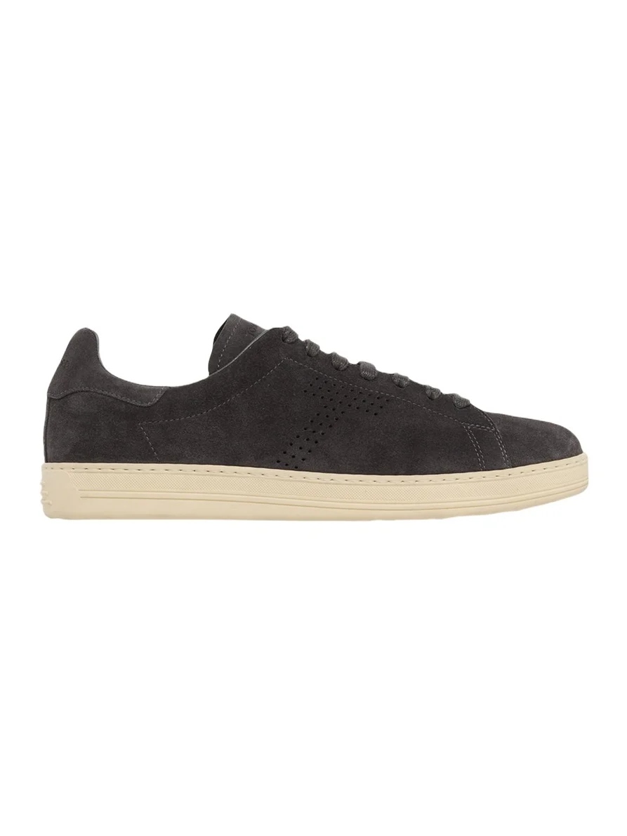 Tom Ford Men's Warwick Suede Low-Top Sneakers