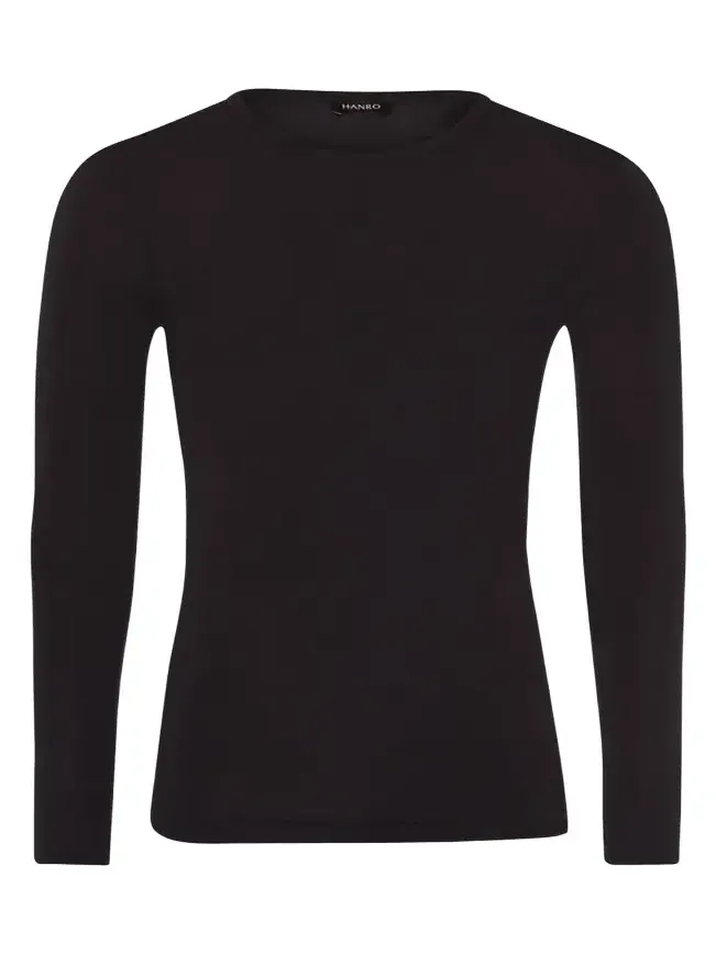 Woolen Silk Long-Sleeve Shirt