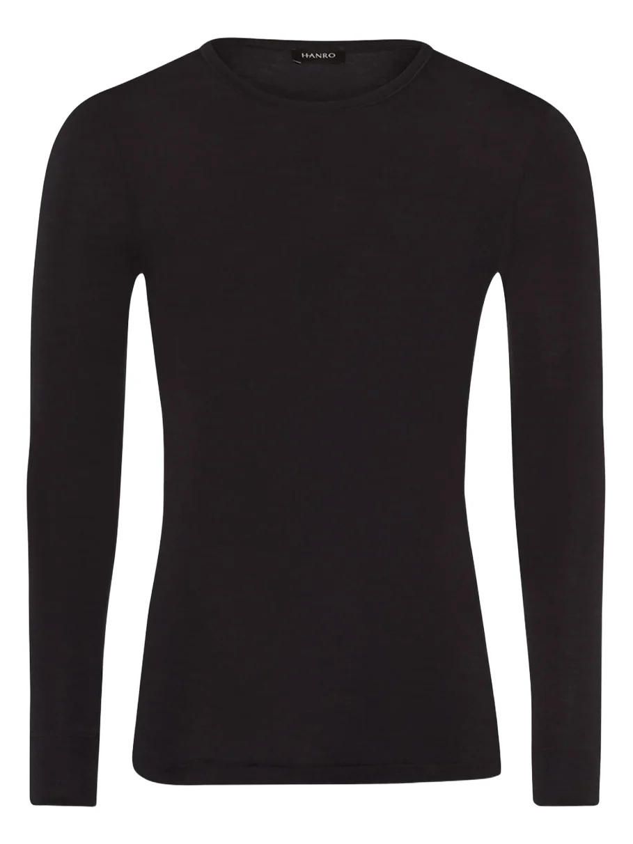 Woolen Silk Long-Sleeve Shirt