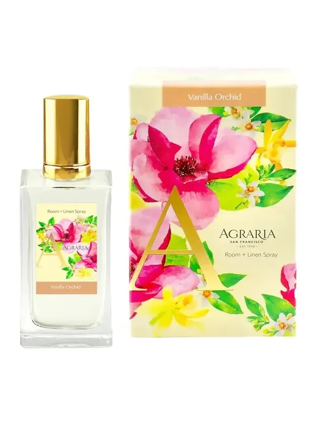 Agraria Vanilla Orchid Room & Linen Spray, 3.4 oz.
