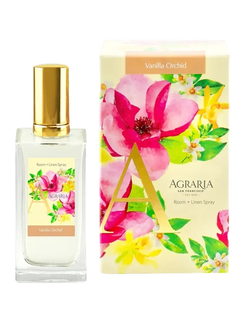 Agraria Vanilla Orchid Room & Linen Spray, 3.4 oz.