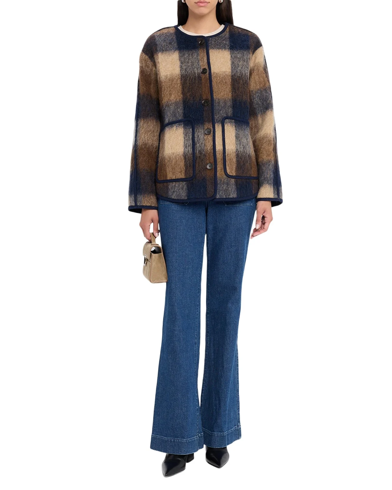 Janet Plaid Barn Jacket Janet Plaid Barn Jacket