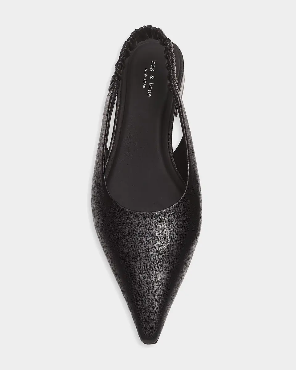 rag & bone Mercer Leather Slingback Flats | Thumbnail 3 rag & bone Mercer Leather Slingback Flats | Thumbnail 3