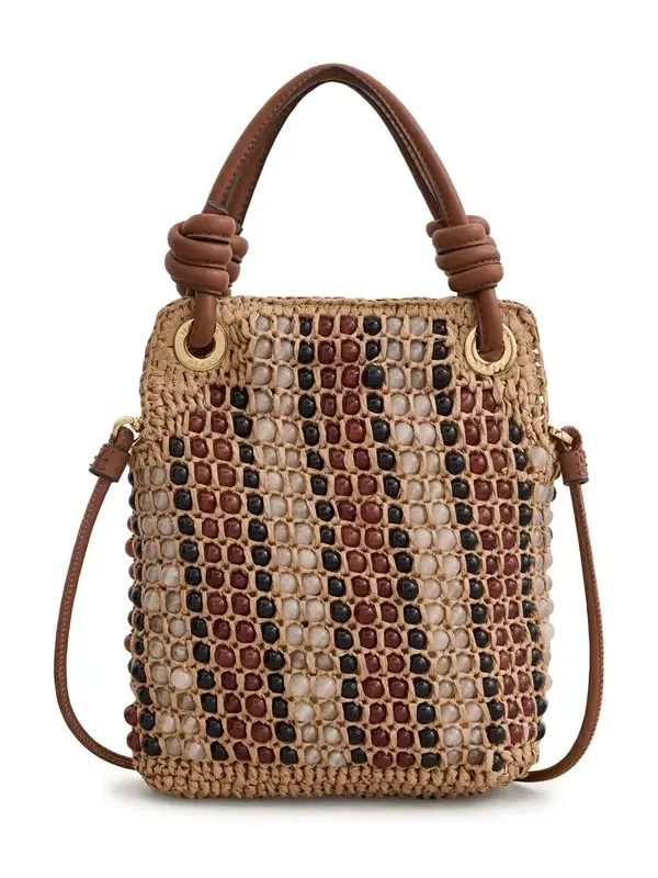 Small Beaded Slouch Bag