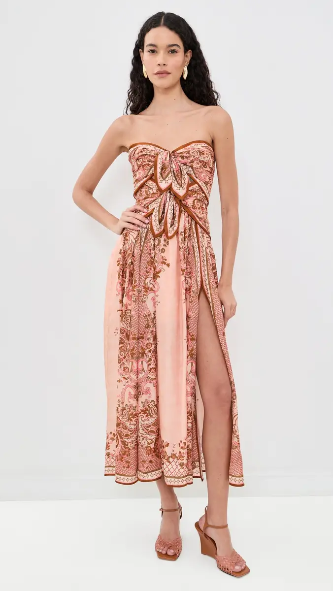 Zimmermann Aster Silk Scarf Dress | Thumbnail 2 Zimmermann Aster Silk Scarf Dress | Thumbnail 2