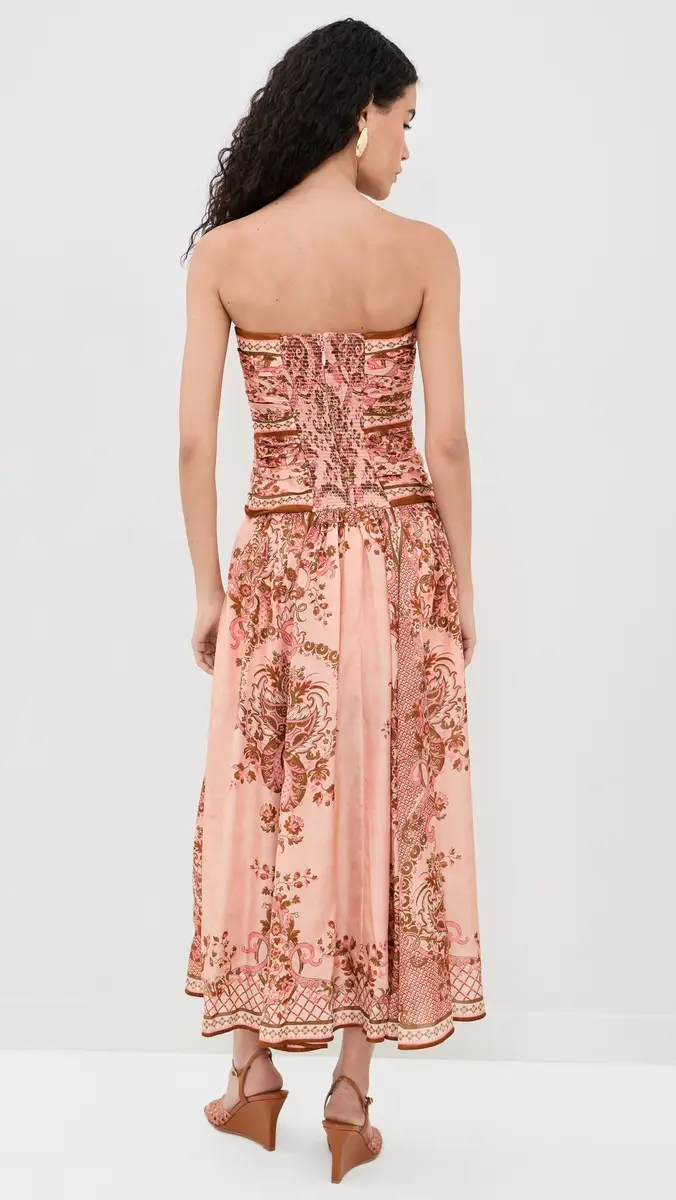 Zimmermann Aster Silk Scarf Dress | Thumbnail 3 Zimmermann Aster Silk Scarf Dress | Thumbnail 3