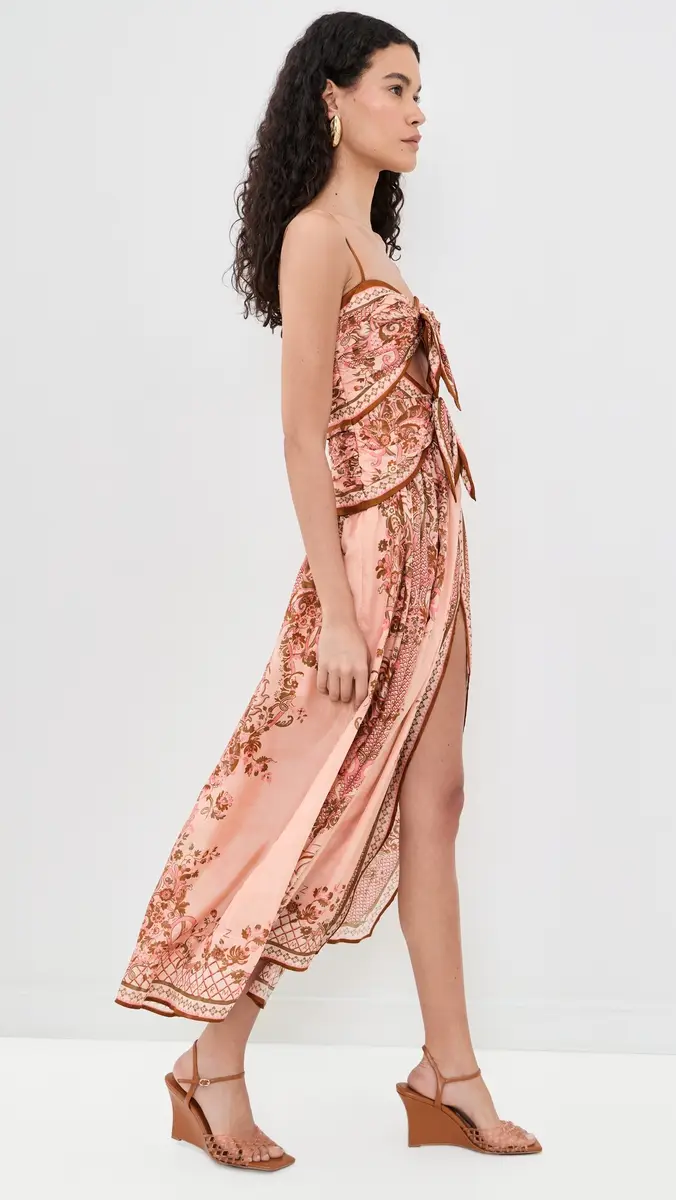 Zimmermann Aster Silk Scarf Dress | Thumbnail 4 Zimmermann Aster Silk Scarf Dress | Thumbnail 4