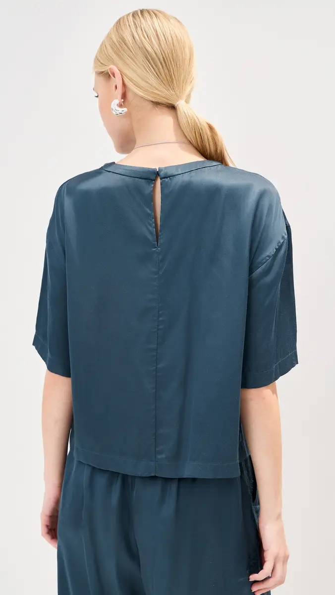 LE BOP Chandler Satin Tee | Thumbnail 3 LE BOP Chandler Satin Tee | Thumbnail 3