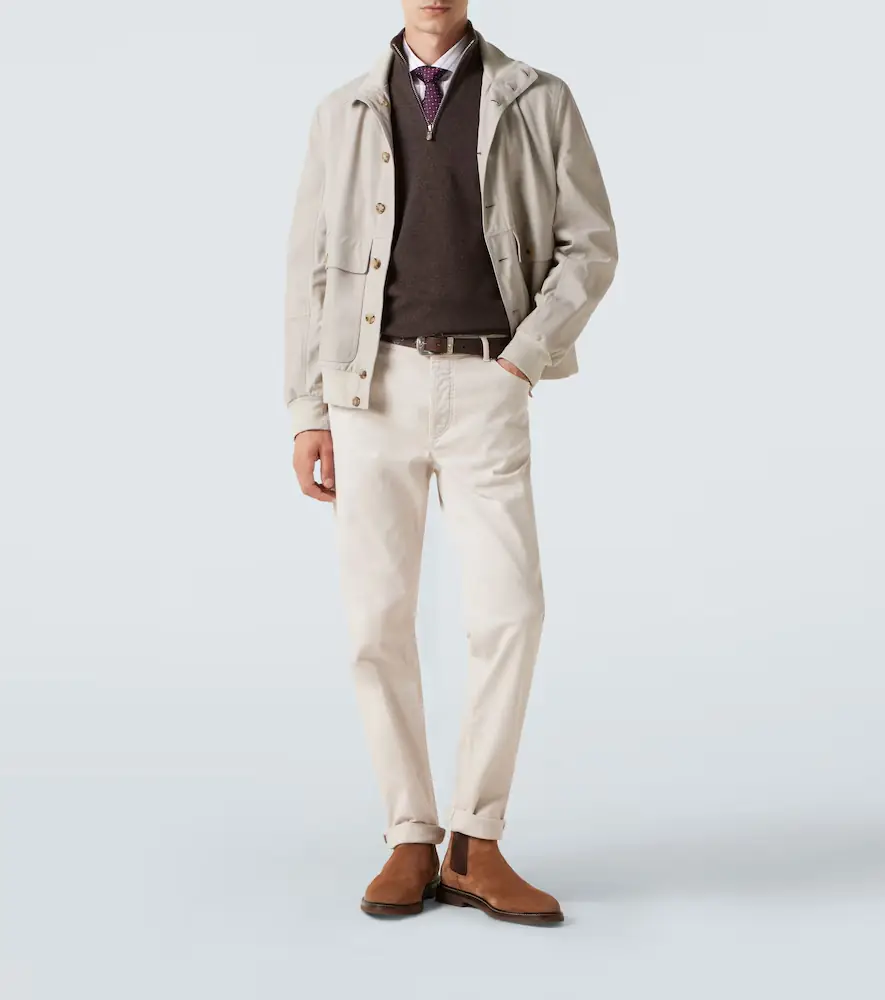 Brunello Cucinelli Cashmere half-zip sweater | Thumbnail 5 Brunello Cucinelli Cashmere half-zip sweater | Thumbnail 5
