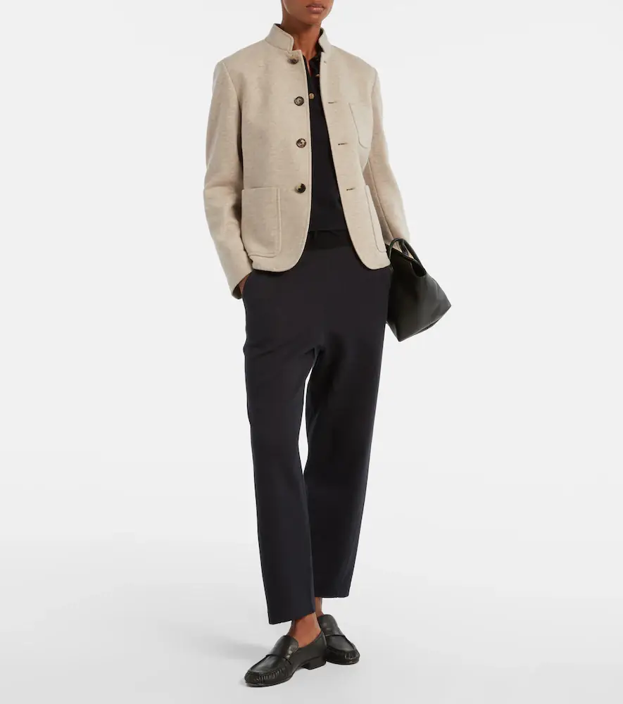Loro Piana Spagna Mini cashmere-blend jacket | Thumbnail 2 Loro Piana Spagna Mini cashmere-blend jacket | Thumbnail 2