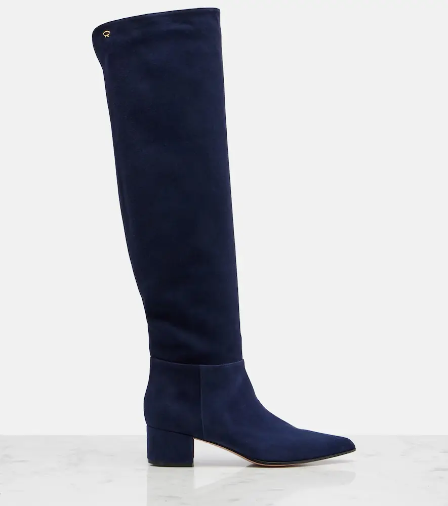 Gianvito Rossi Suede knee-high boots | Thumbnail 3