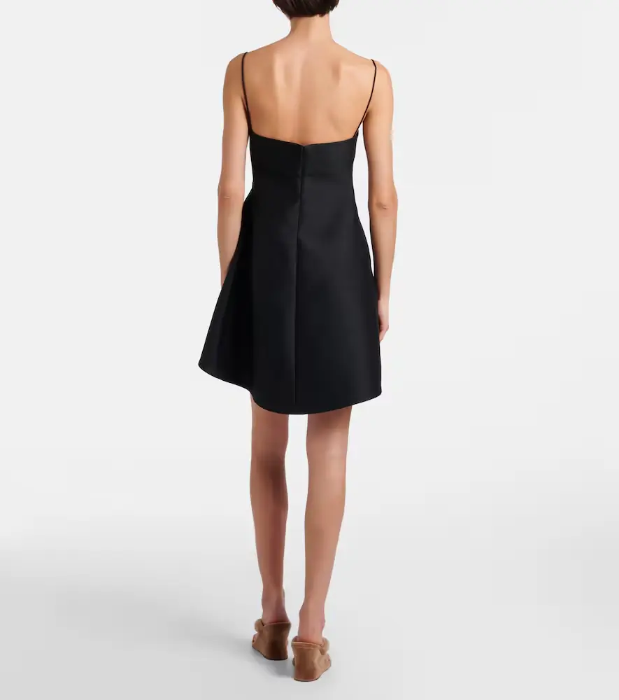 Balenciaga Wool and silk minidress | Thumbnail 3 Balenciaga Wool and silk minidress | Thumbnail 3