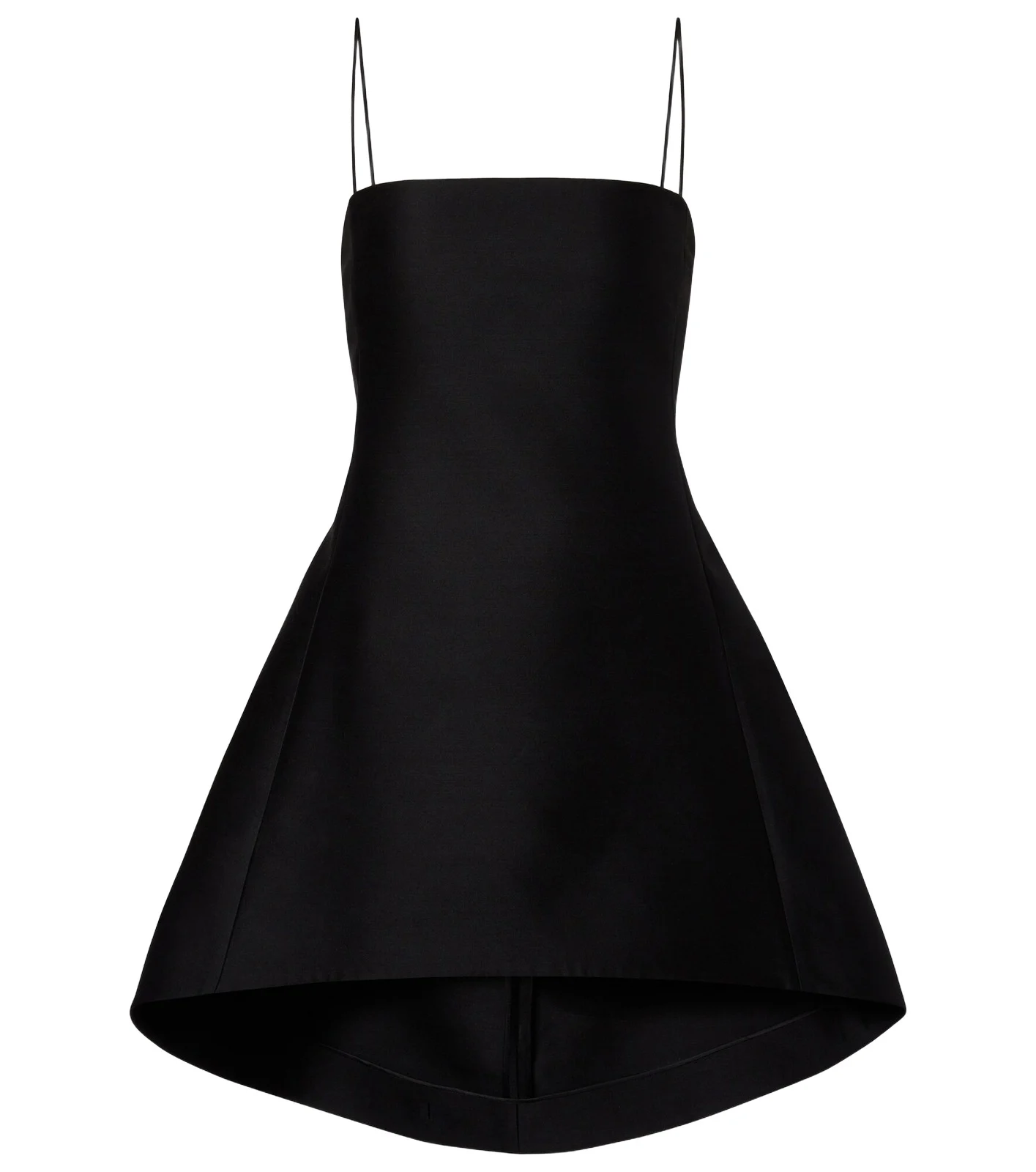 Wool and silk minidress
