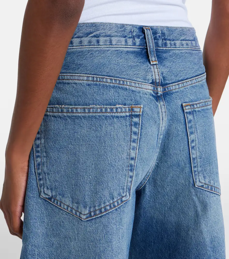 AGOLDE Indra denim Bermuda shorts | Thumbnail 3