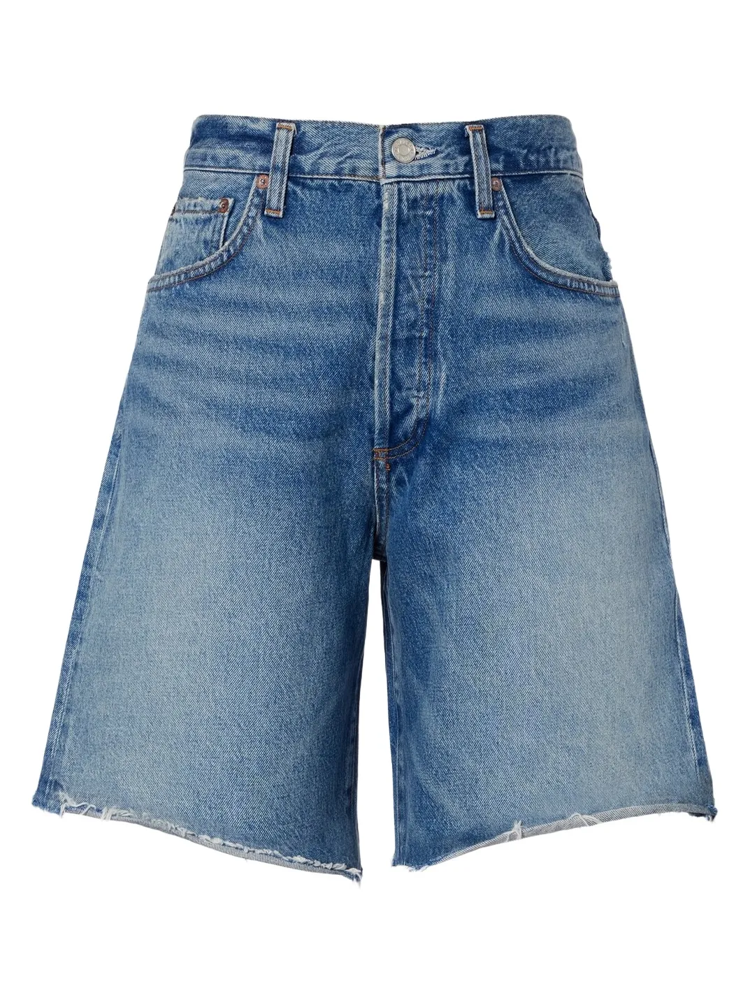 AGOLDE Indra denim Bermuda shorts
