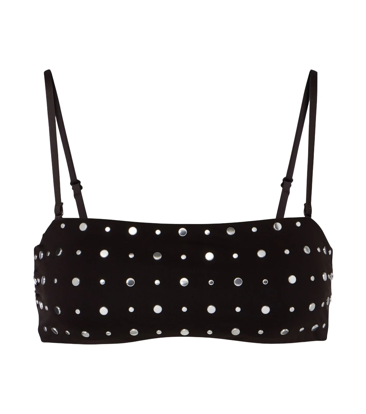 Staud Sara studded bikini top