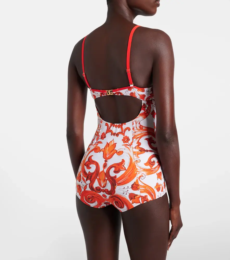 Dolce & Gabbana Majolica swimsuit | Thumbnail 3 Dolce & Gabbana Majolica swimsuit | Thumbnail 3