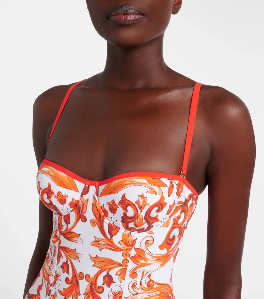 Dolce & Gabbana Majolica swimsuit | Thumbnail 5 Dolce & Gabbana Majolica swimsuit | Thumbnail 5