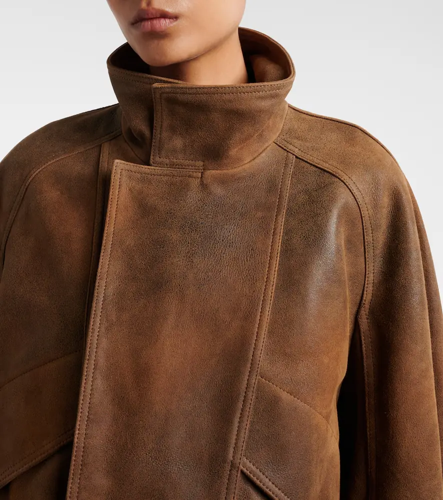 Nour Hammour Ariste leather jacket | Thumbnail 3 Nour Hammour Ariste leather jacket | Thumbnail 3