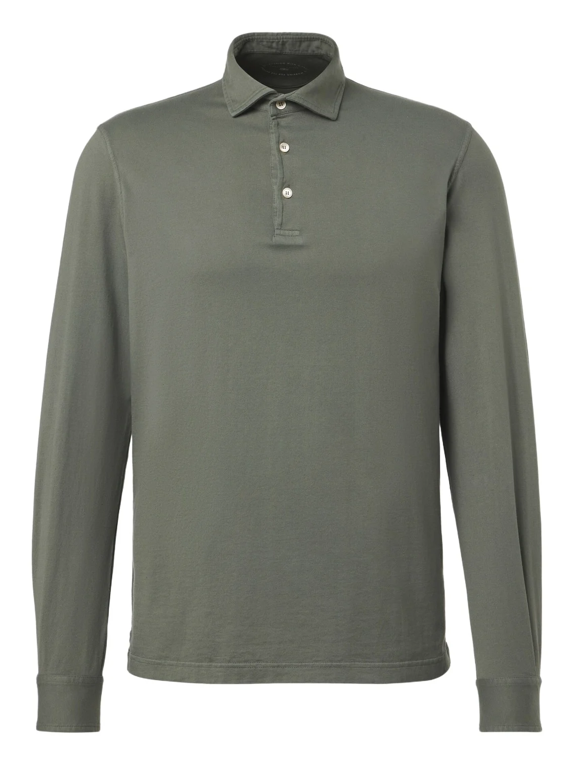 FEDELI Cotton piqué polo shirt
