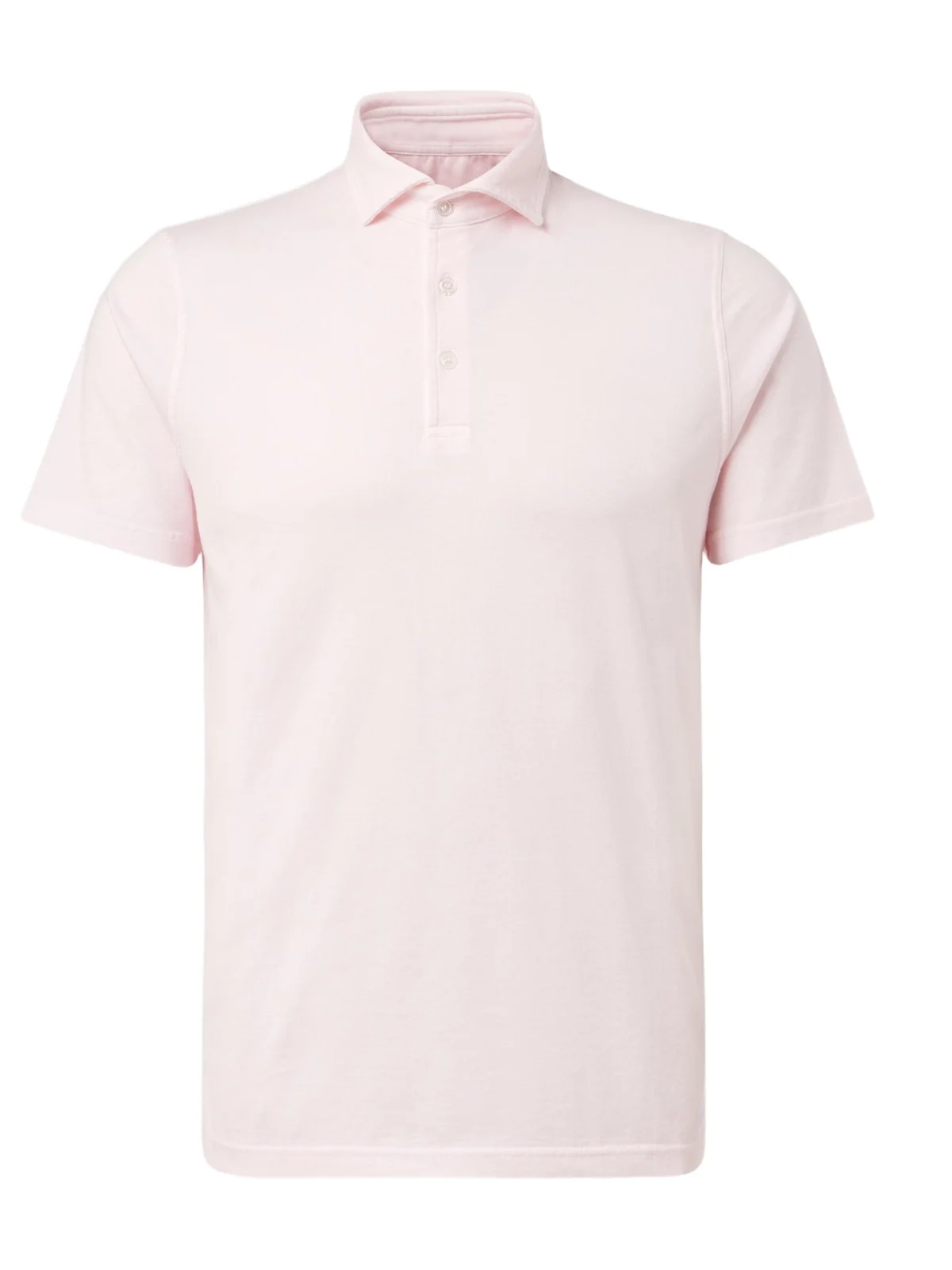 FEDELI Cotton jersey polo shirt