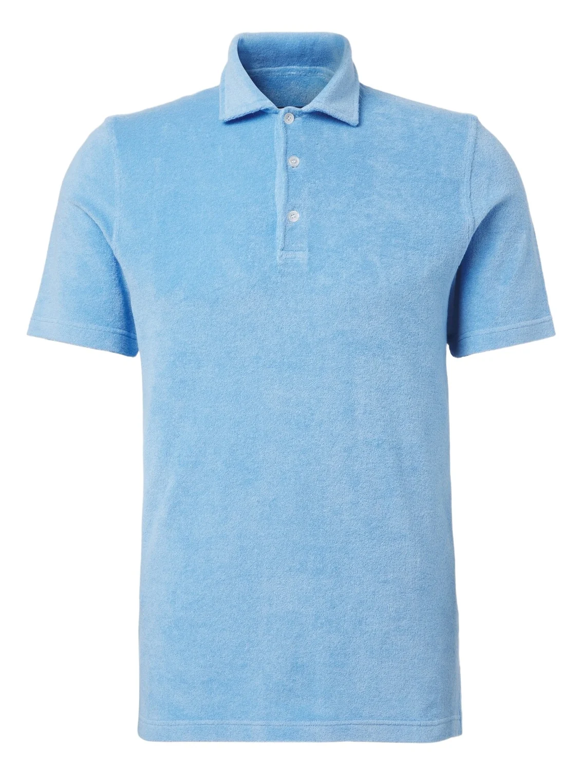 Cotton terry polo shirt Cotton terry polo shirt