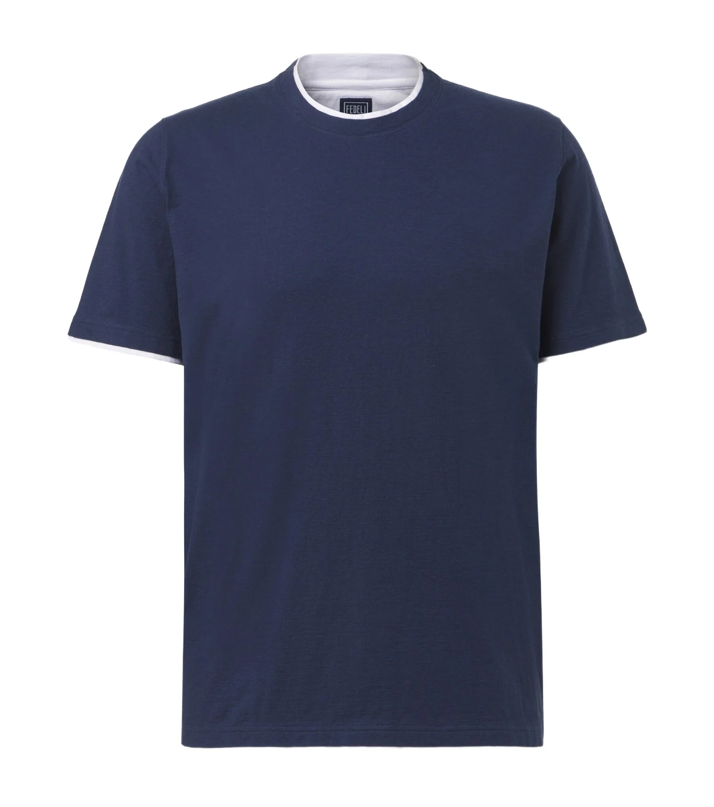 FEDELI Cotton jersey T-shirt
