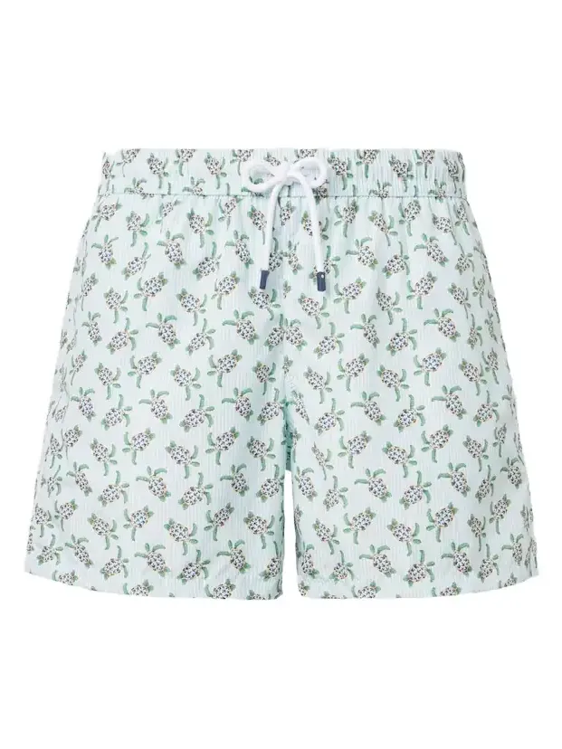 Madeira printed swim trunks
