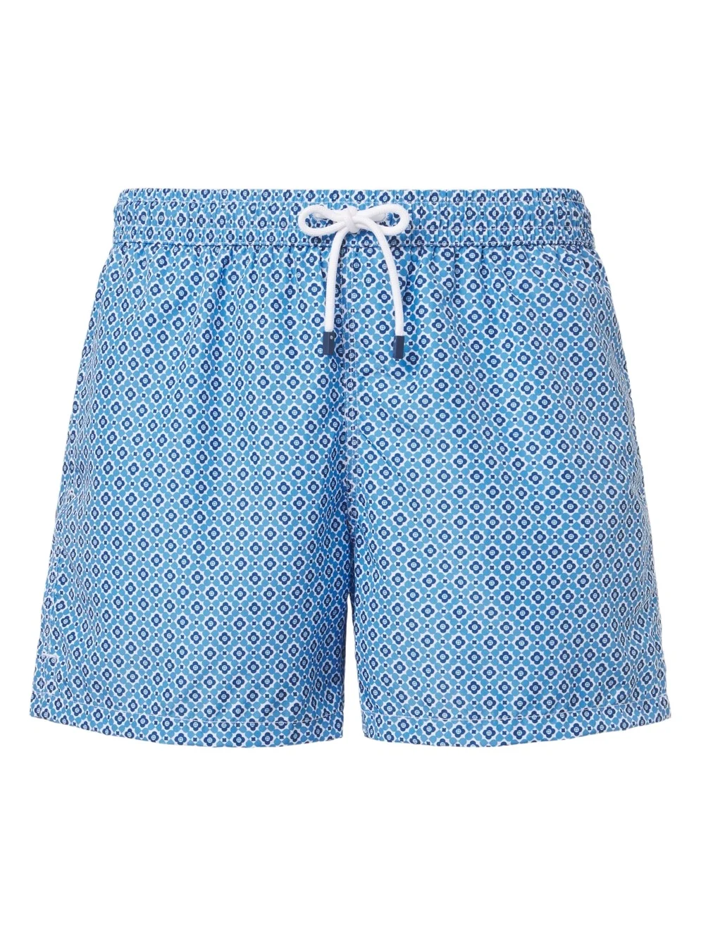 FEDELI Madeira printed swim trunks