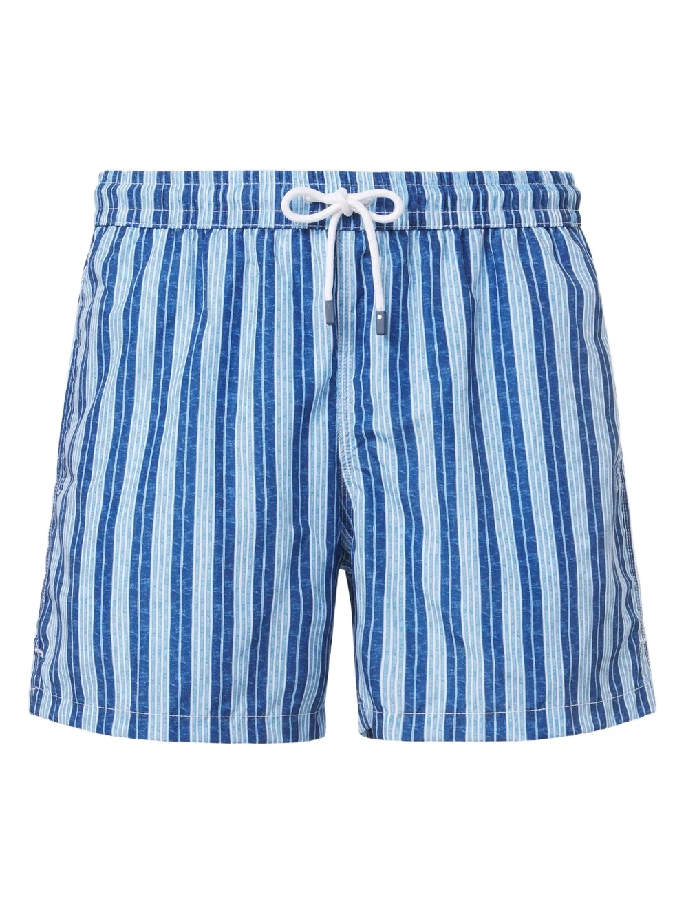 FEDELI Madeira striped swim trunks