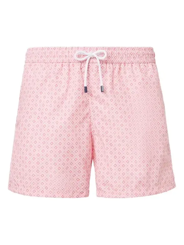 Madeira printed swim trunks
