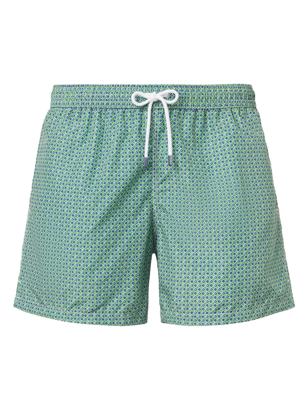FEDELI Madeira printed swim trunks