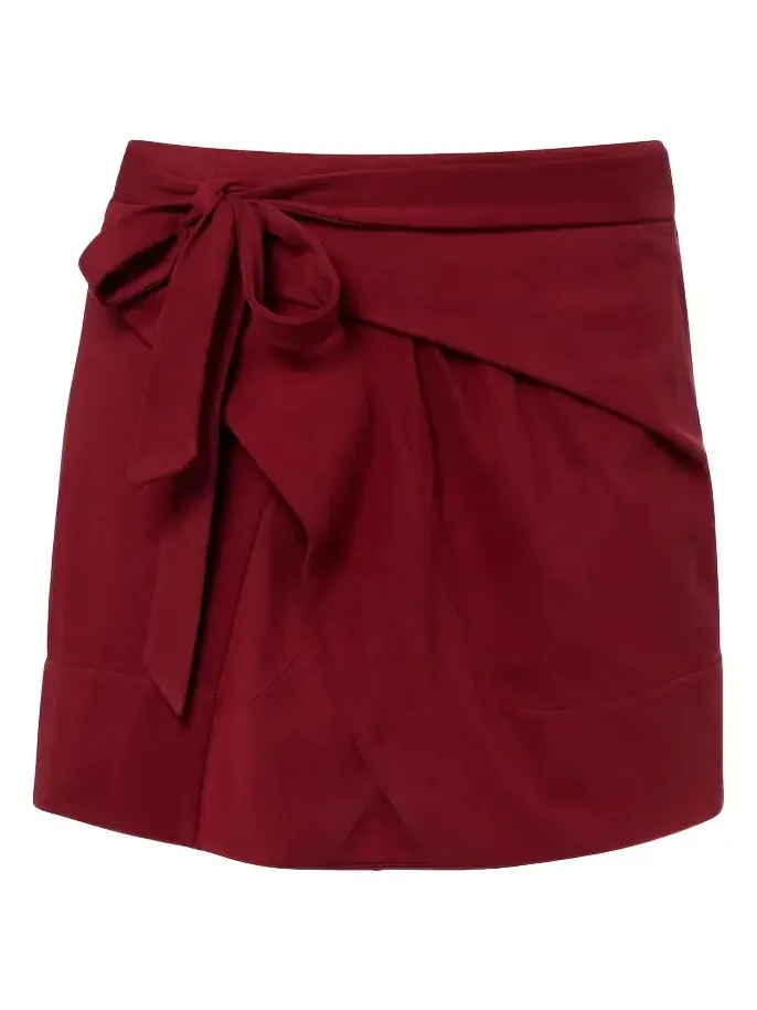 Berenice draped cotton wrap skirt Berenice draped cotton wrap skirt