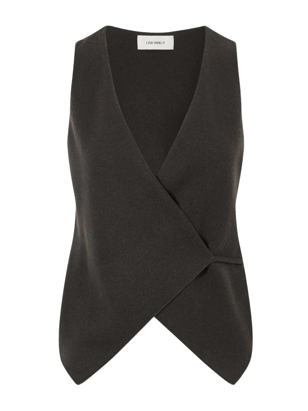 Lisa Yang Nayi Cashmere Knit Wrap Top