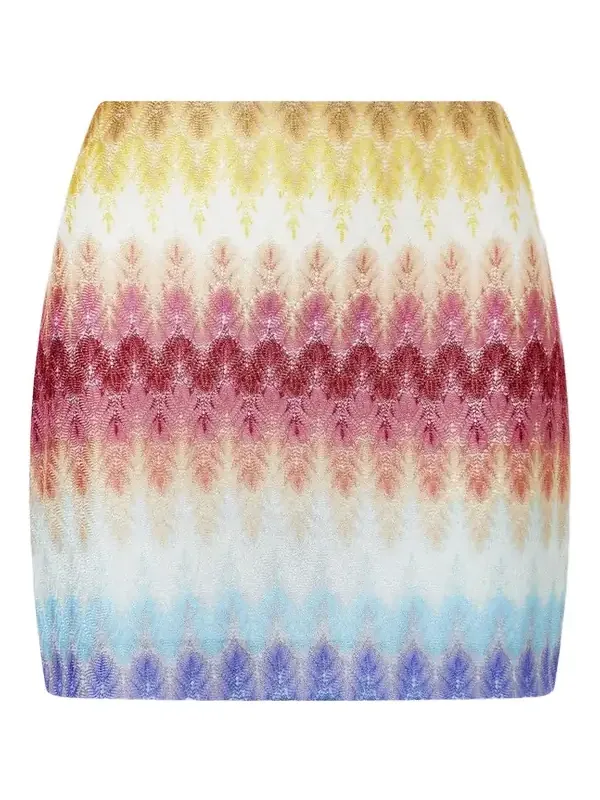 Crochet-knit Mini Skirt Crochet-knit Mini Skirt