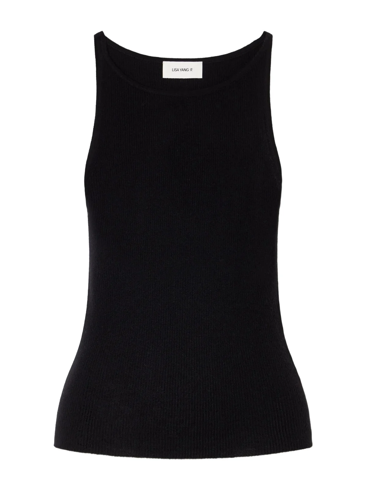 Lynette Ribbed-knit Cashmere Tank