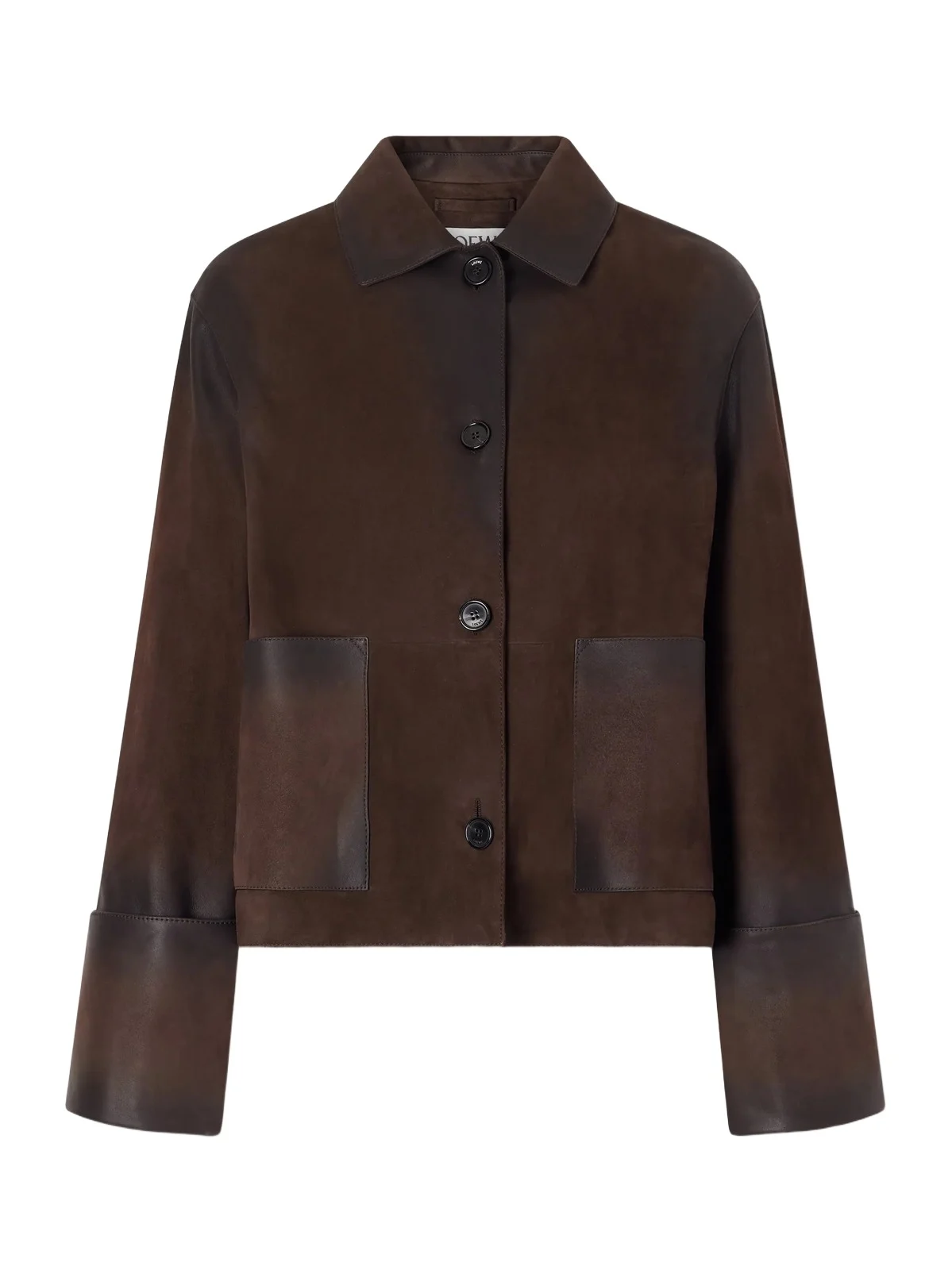 Distressed Suede Jacket