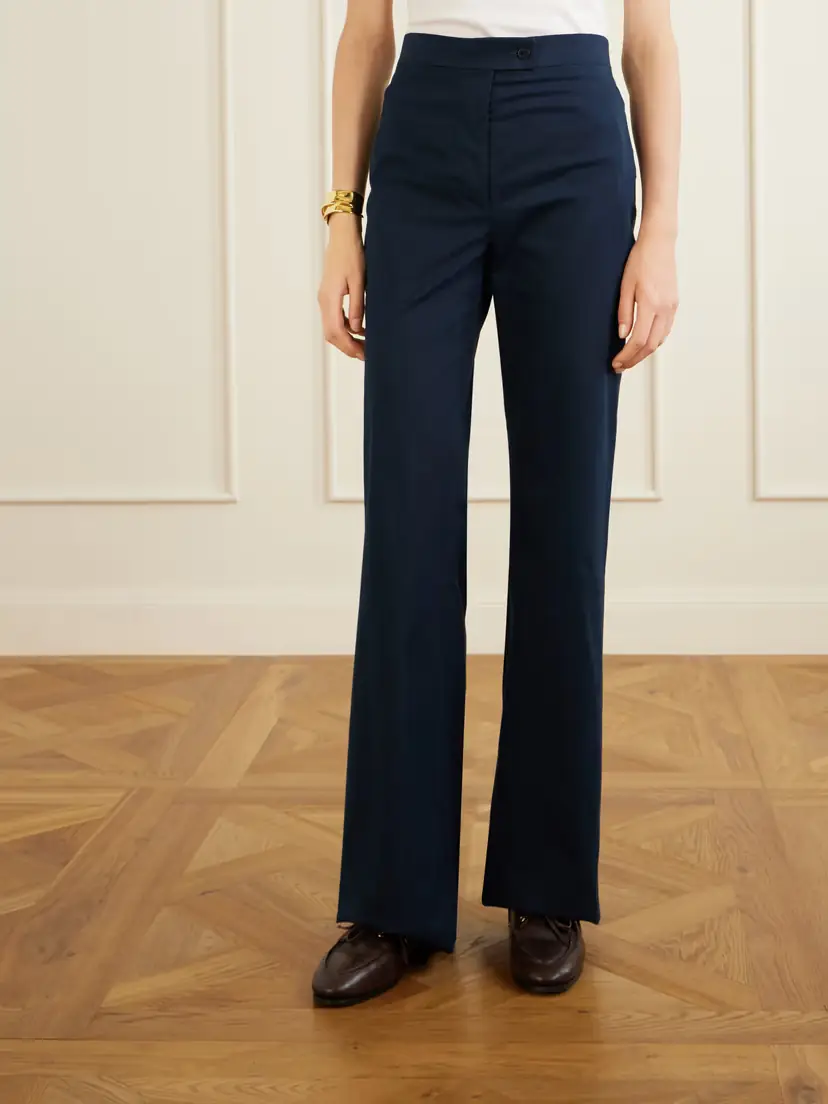 Giuliva Heritage Laura Cotton-blend Straight-leg Pants | Thumbnail 3 Giuliva Heritage Laura Cotton-blend Straight-leg Pants | Thumbnail 3