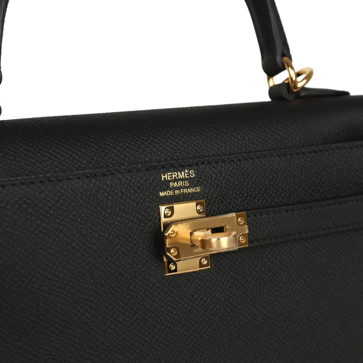 HERMÈS Hermes Kelly Sellier 25 Black Epsom Gold Hardware | Thumbnail 7 HERMÈS Hermes Kelly Sellier 25 Black Epsom Gold Hardware | Thumbnail 7
