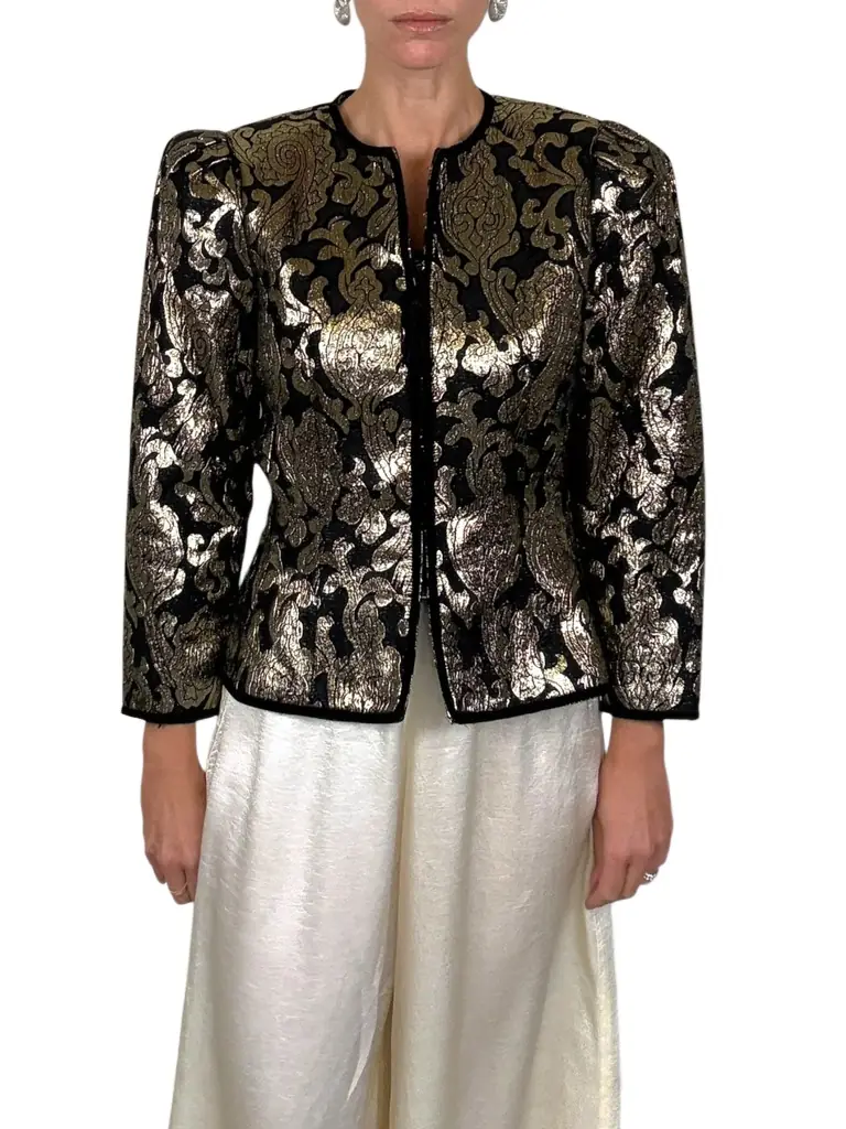 Jen Wonders Studio Brocade Blazer | Image 1 Jen Wonders Studio Brocade Blazer | Image 1