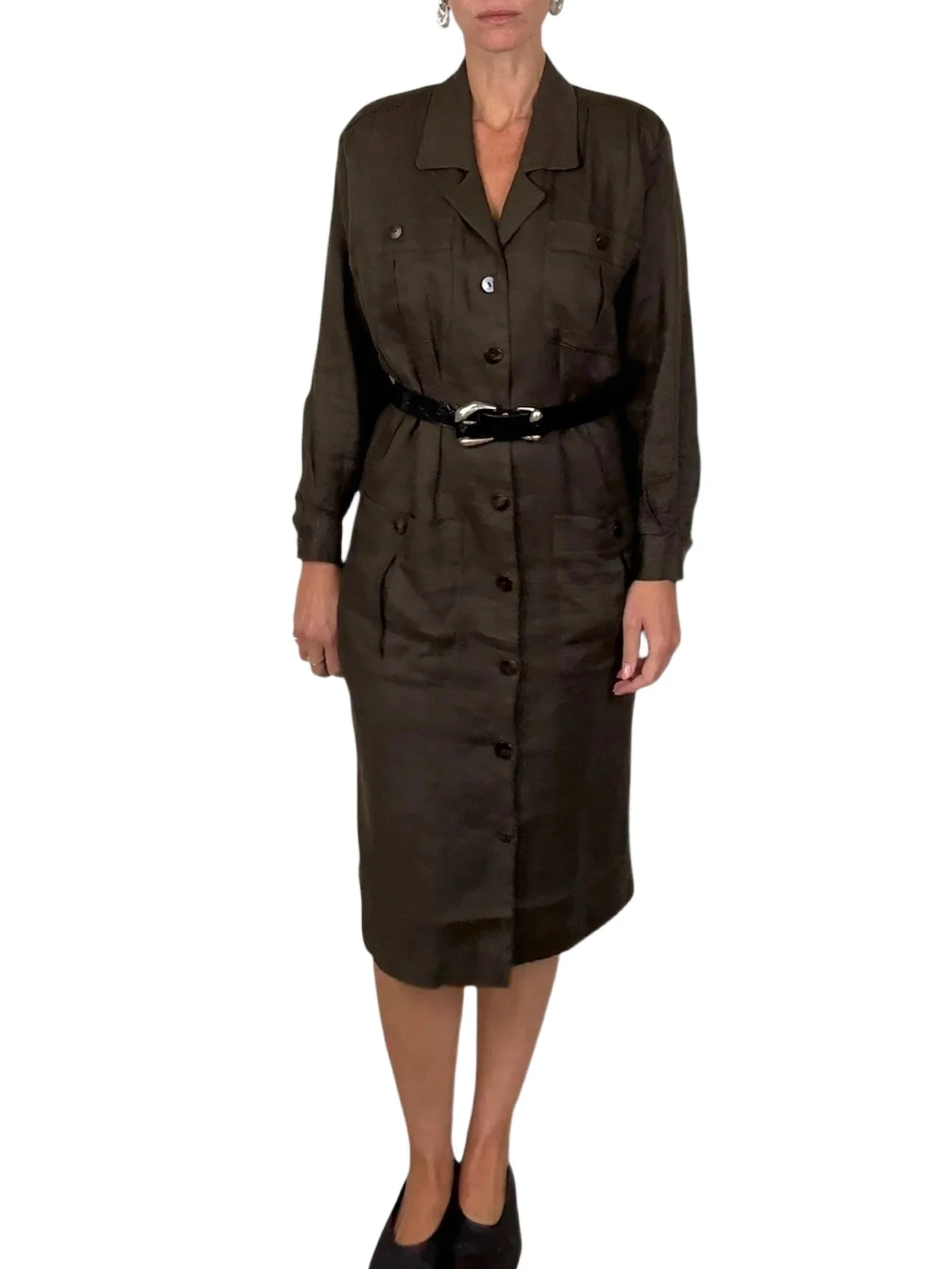 Jen Wonders Studio Safari Linen Dress