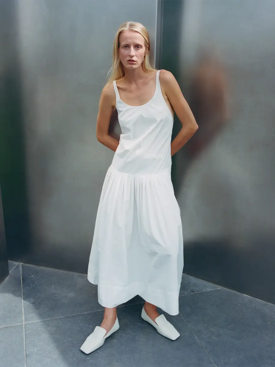 St. Agni Relaxed Pleat Maxi Dress | Thumbnail 3 St. Agni Relaxed Pleat Maxi Dress | Thumbnail 3