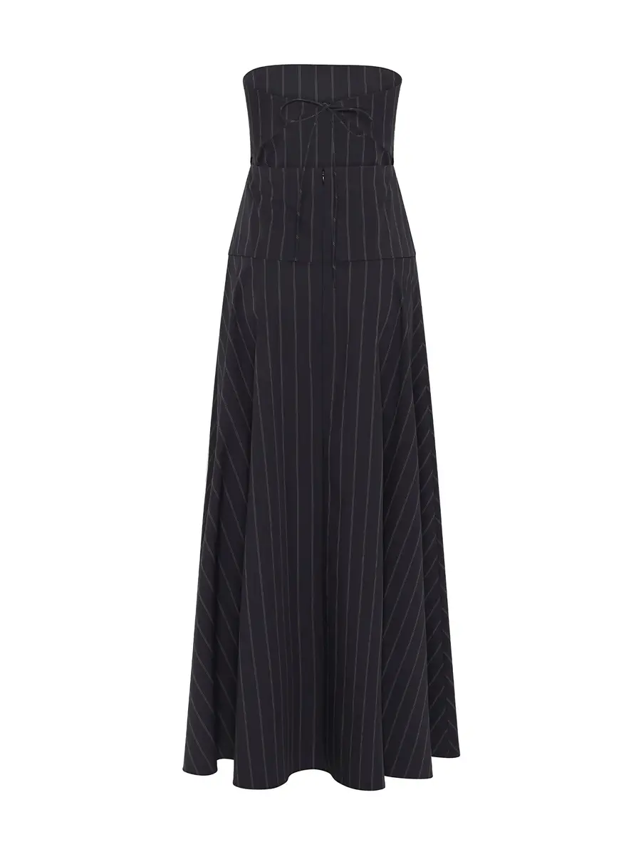 St. Agni Strapless Rouleau Maxi Dress | Thumbnail 2 St. Agni Strapless Rouleau Maxi Dress | Thumbnail 2