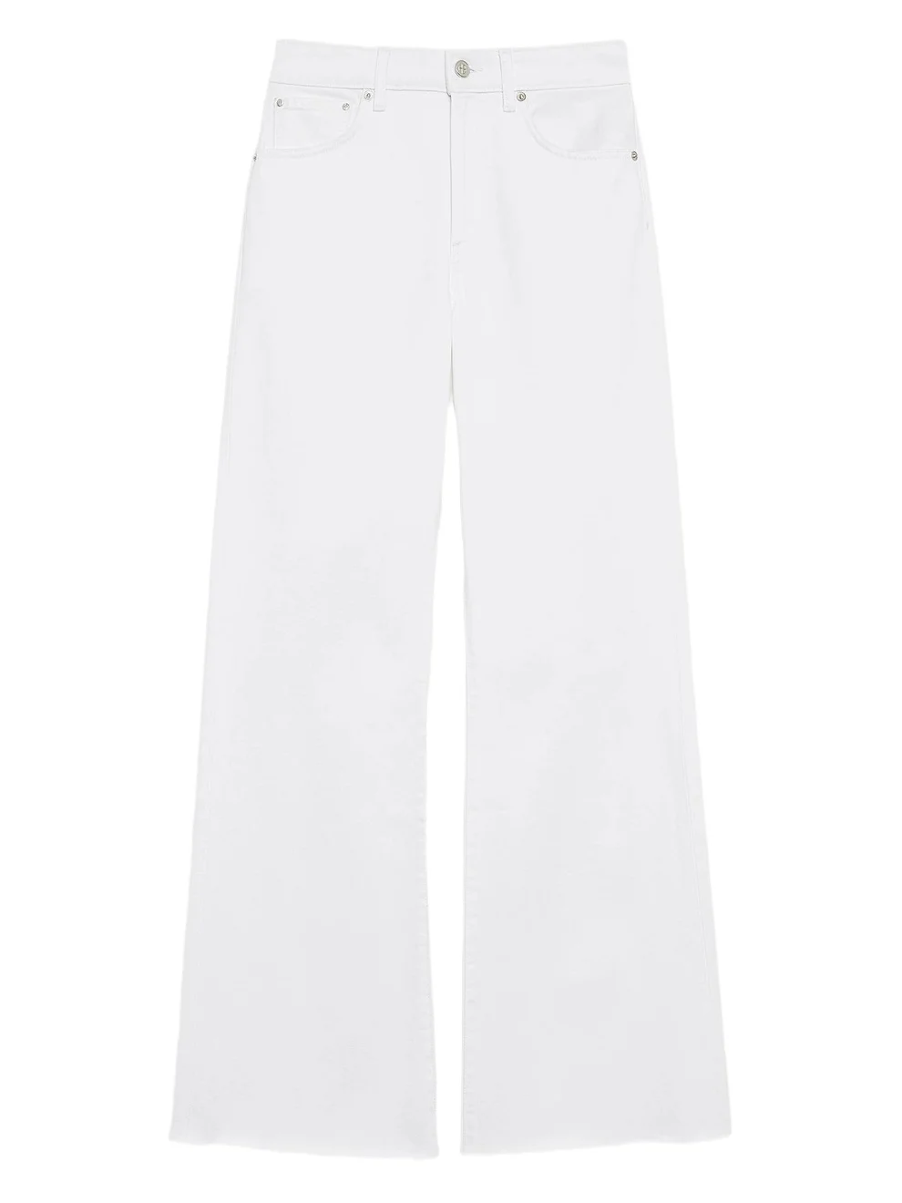 Anine Bing Women's Wyatt Raw-Edge-Hem Jeans