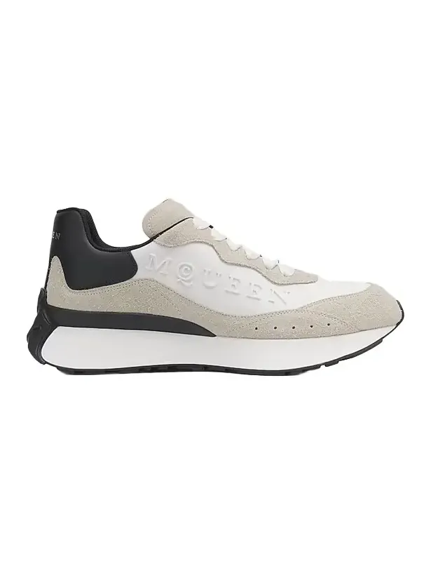 Men's Sprint Runner Suede Low-Top Sneakers