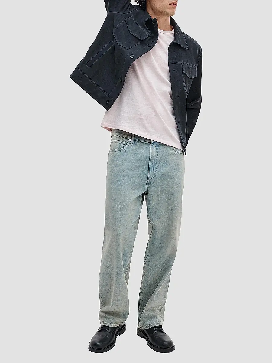 rag & bone Men's Flame Cotton T-Shirt | Thumbnail 2