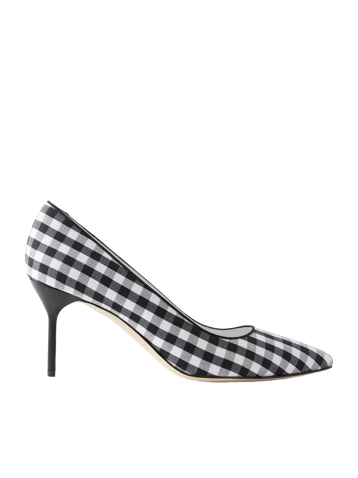 Bb 70 Checked Woven Pumps Bb 70 Checked Woven Pumps