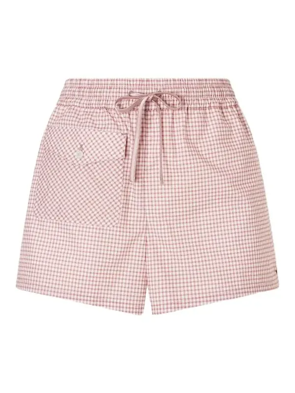 Checked Cotton-poplin Shorts Checked Cotton-poplin Shorts